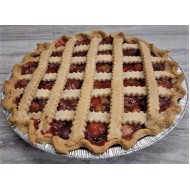 Homemade Strawberry Rhubarb Pie